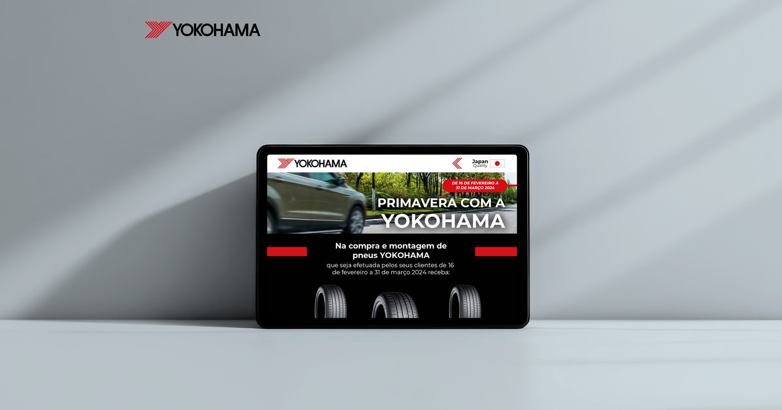 Diseño email marketing Yokohama Portugal