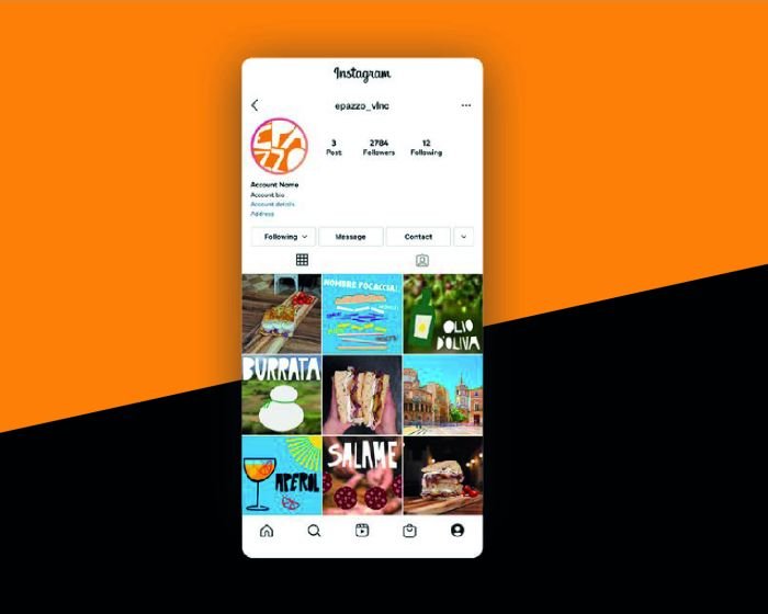 : Diseño de publicaciones y plantillas para Instagram de É Pazzo.