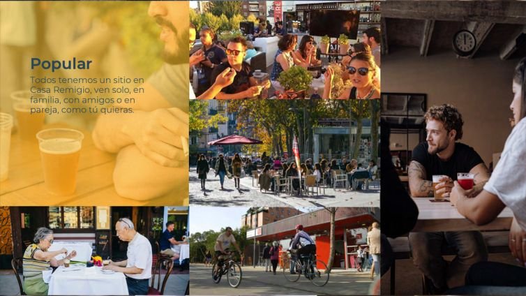 Aspectos de posicionamiento: popular