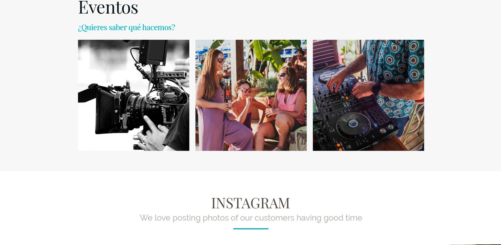 diseño de la pagina web corporativa