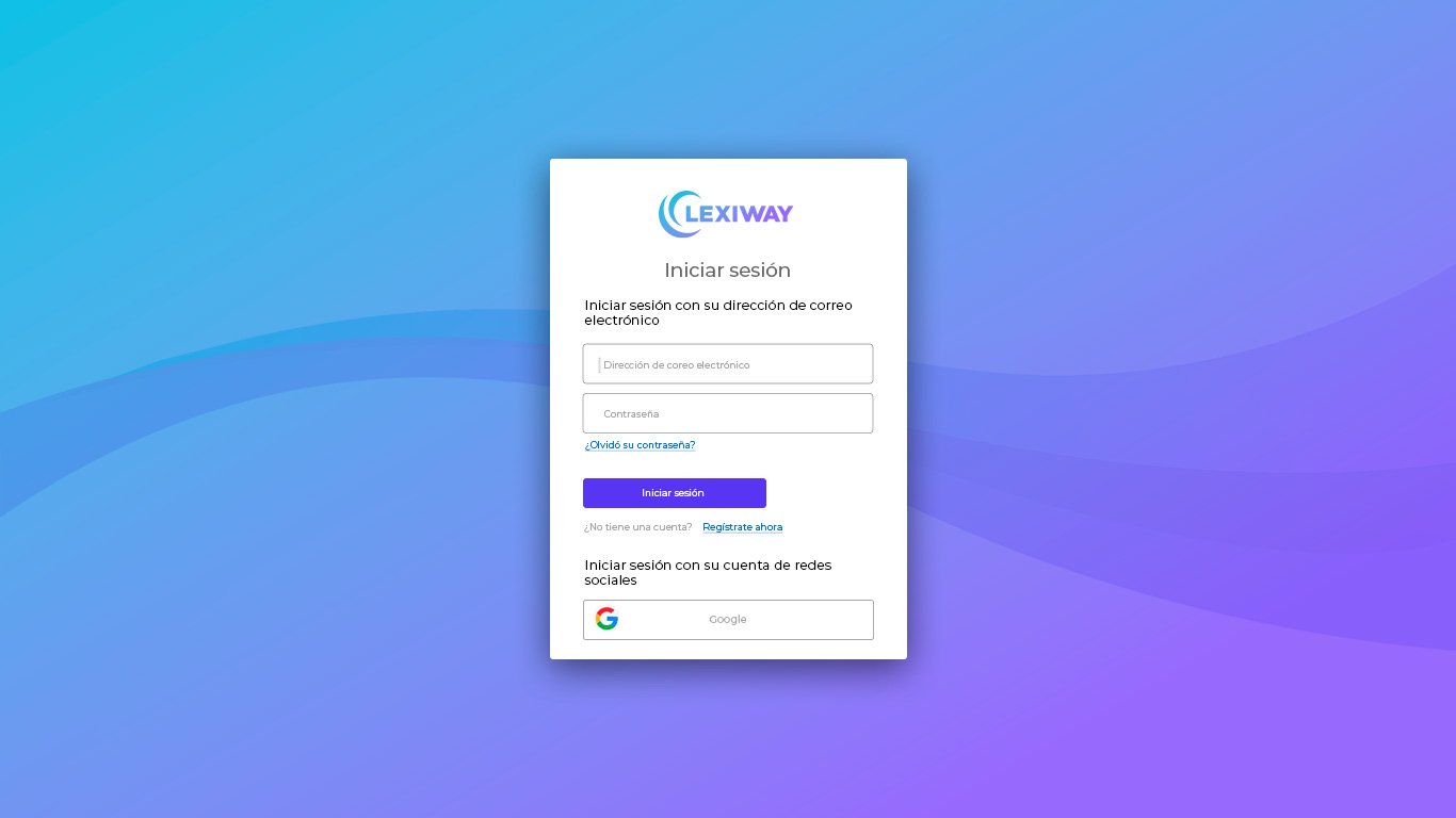 diseño de la pantalla de login iniciar sesion