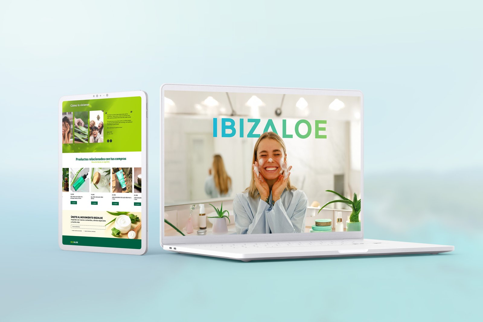 Nuevo rediseño de la tienda online que impulso la presencia de marca cosmética