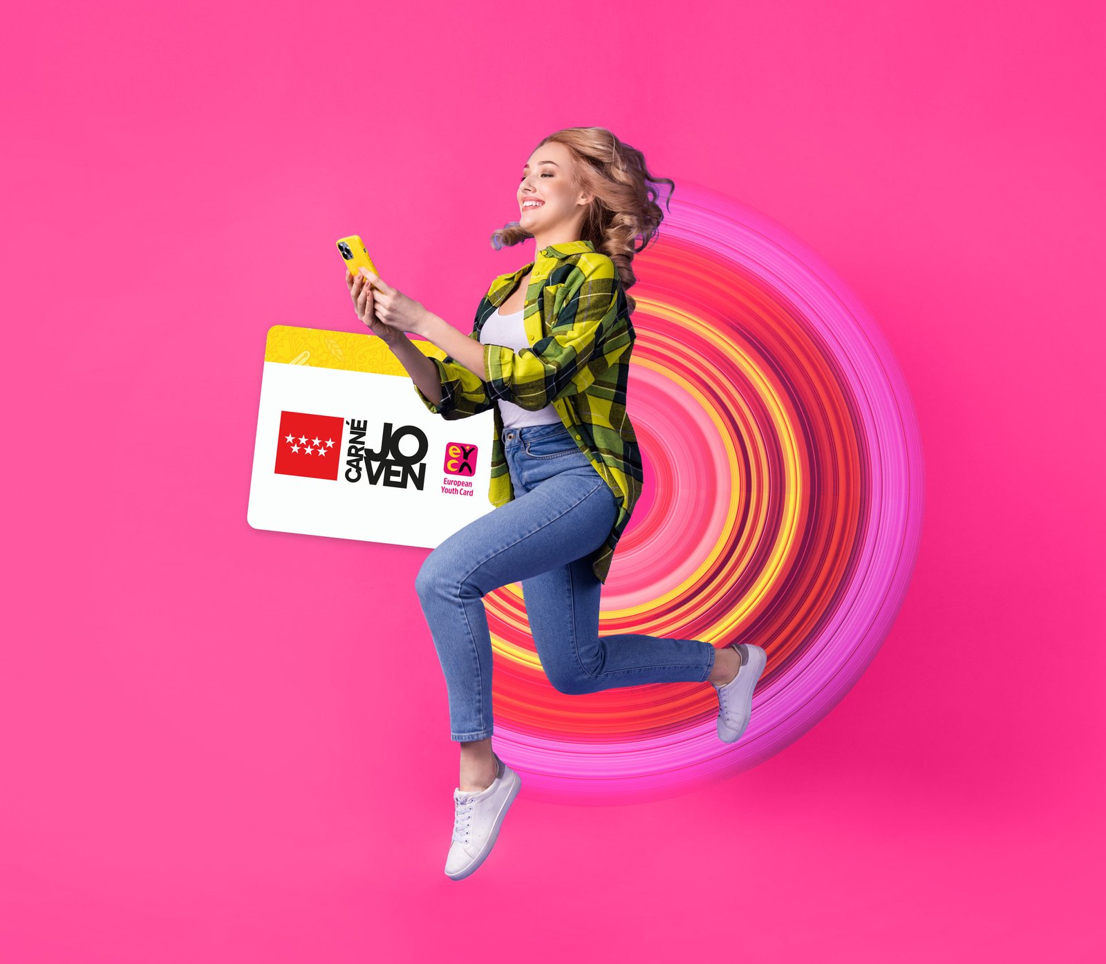 Gestión Creativa y de Contenidos para Carné Joven Comunidad de Madrid