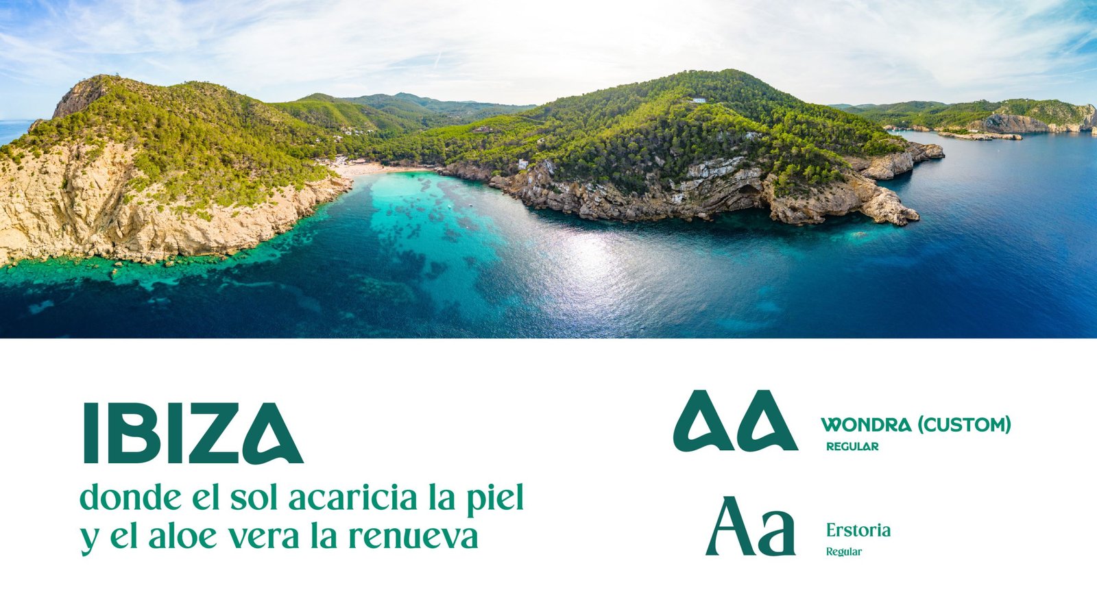 Evolución del branding de una tienda de cosméticos: antes y después del rediseño.