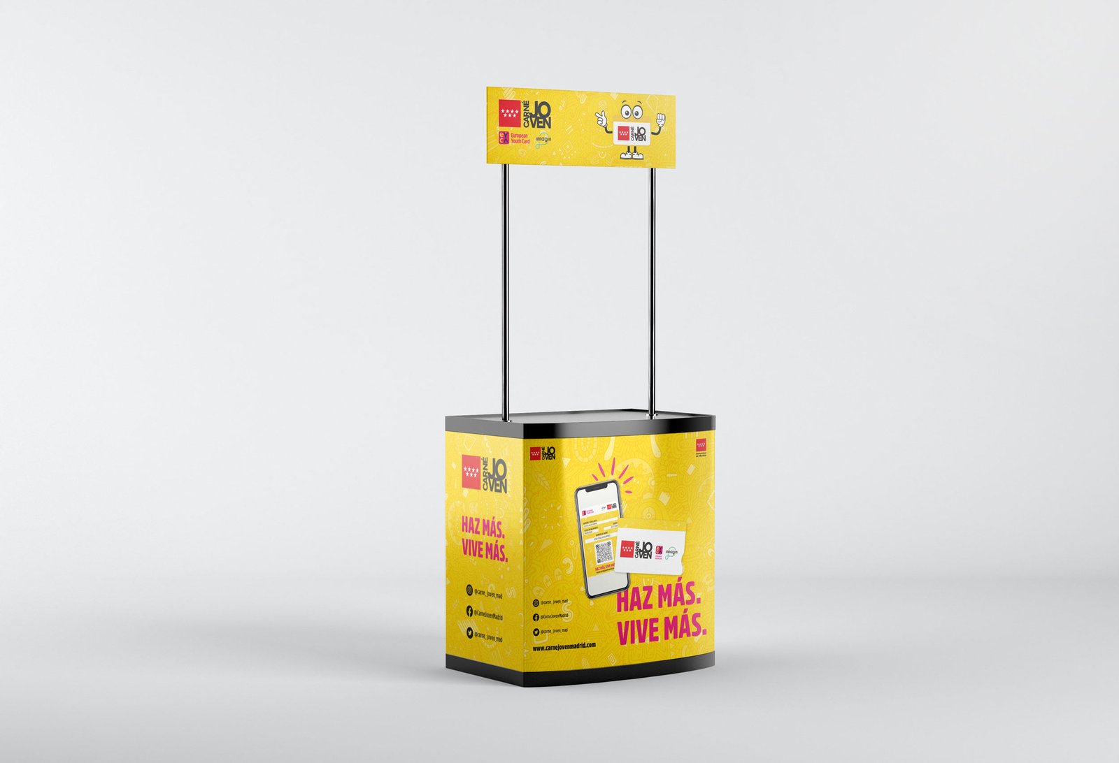 portafolio de diseño de mostradores stand para eventos y ferias