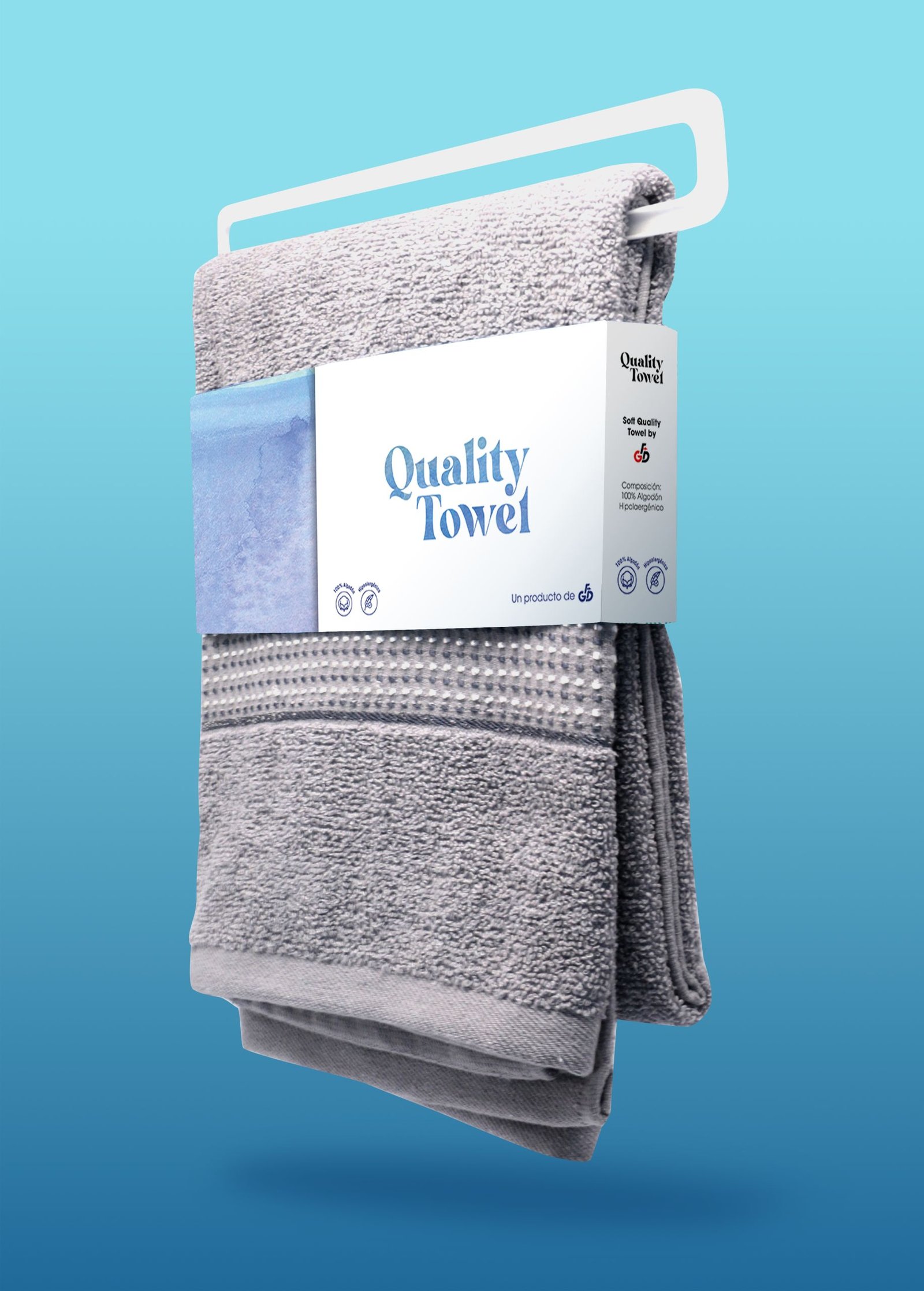 Aprende cómo un diseño de etiquetas bien ejecutado puede fortalecer la identidad de la marca de toallas.