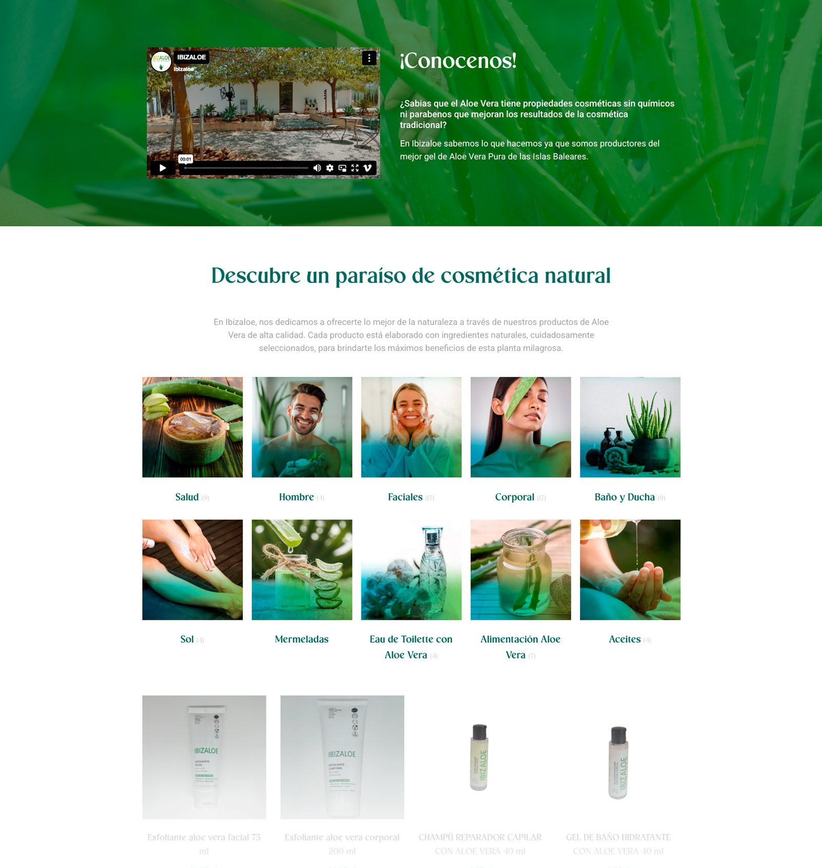 Nuevo rediseño de la tienda online que impulso la presencia de marca cosmética