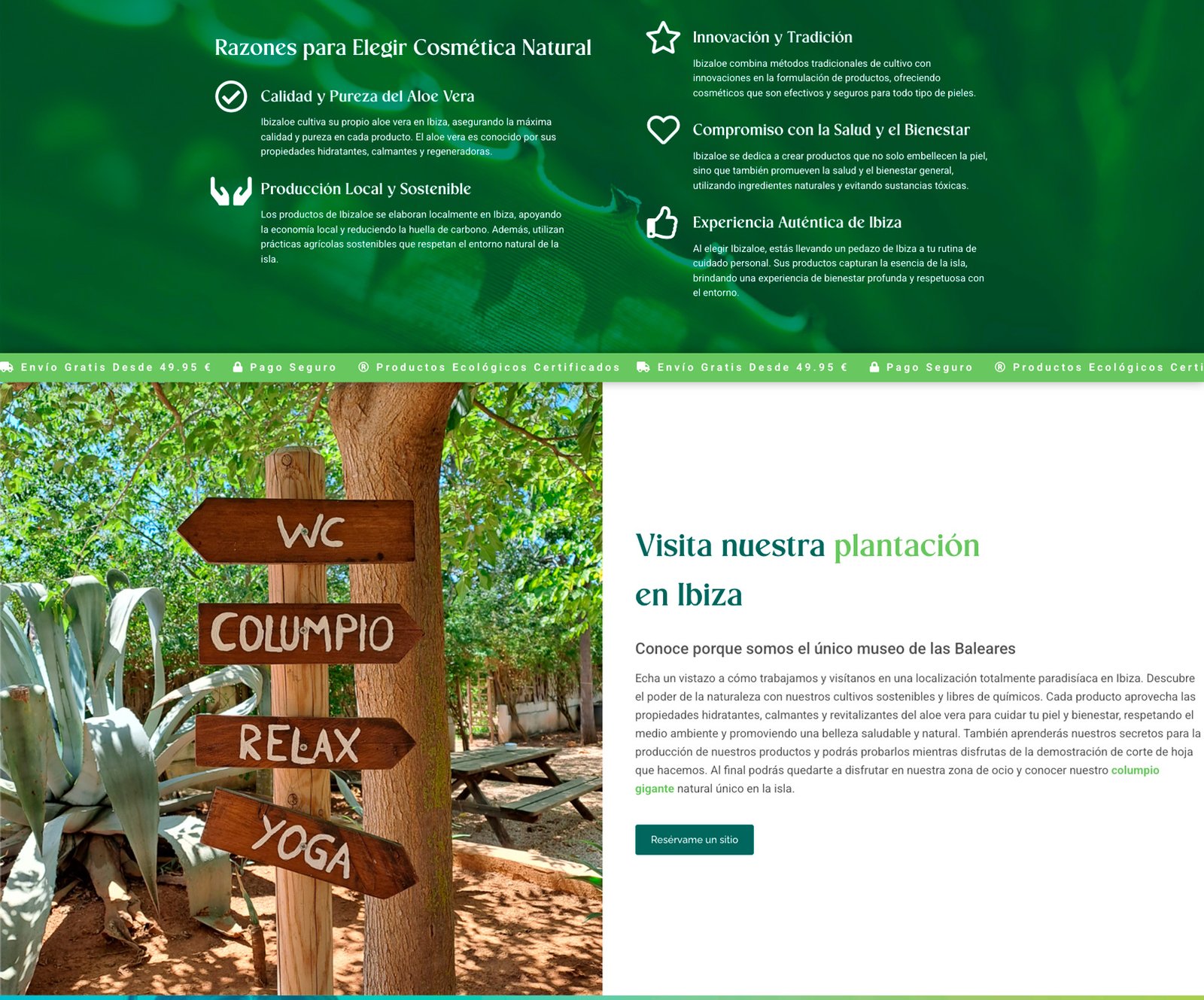 Nuevo rediseño de la tienda online que impulso la presencia de marca cosmética