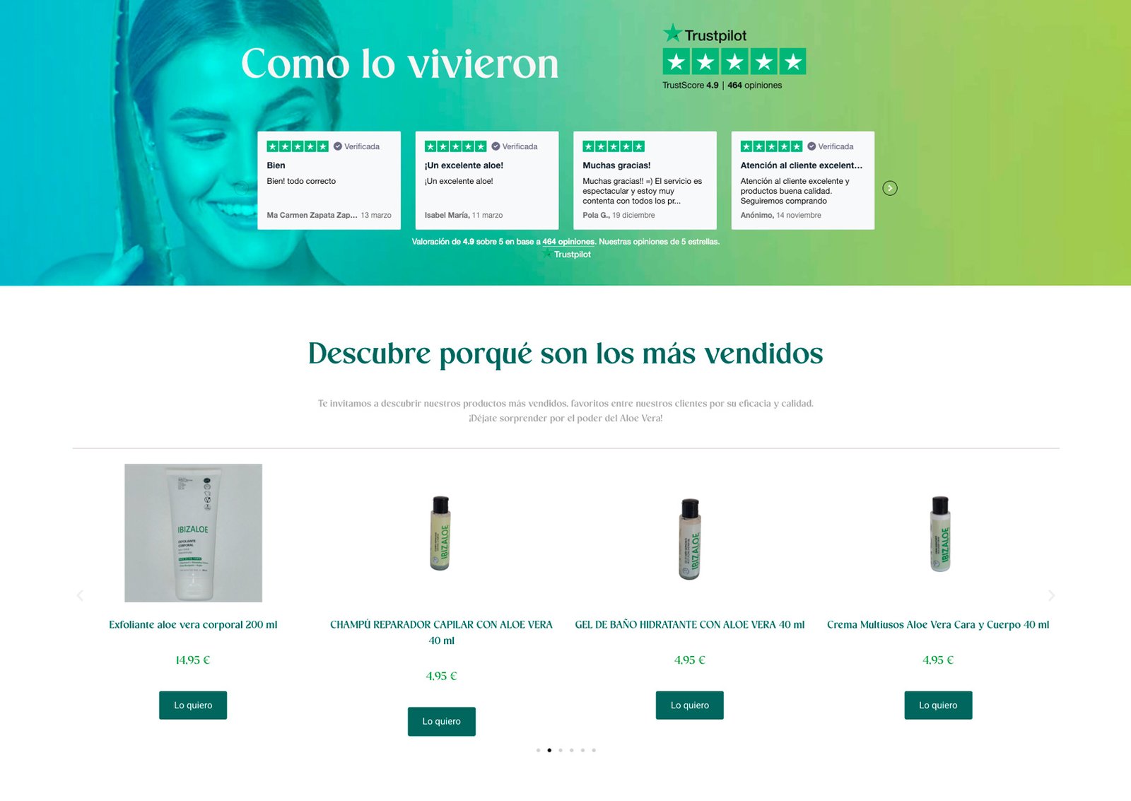 Nuevo rediseño de la tienda online que impulso la presencia de marca cosmética