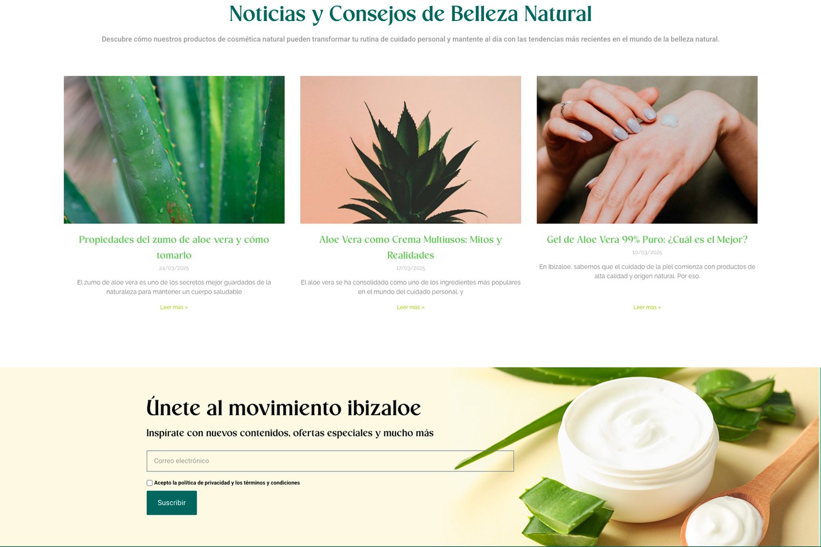 Nuevo rediseño de la tienda online que impulso la presencia de marca cosmética