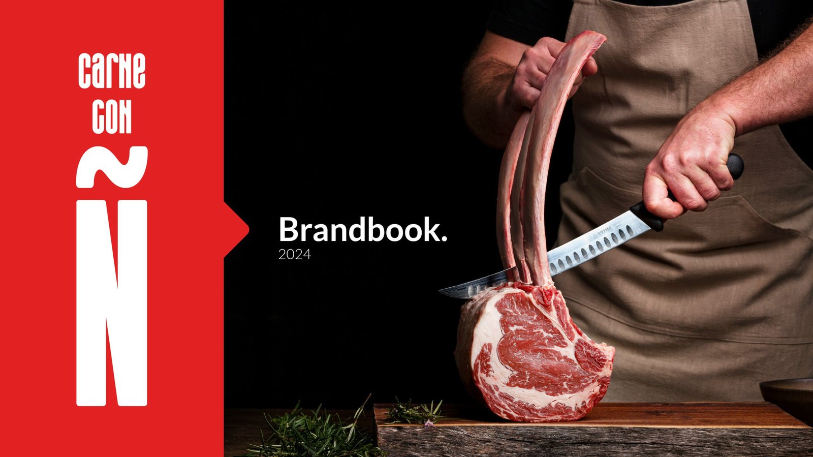 Carne con Ñ, Manual Corporativo.