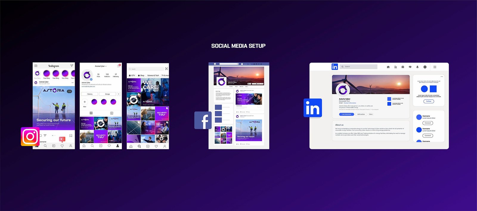 Rebranding aplicado a Instagram con diseño de feed coherente y uso estratégico del nuevo lenguaje visual.